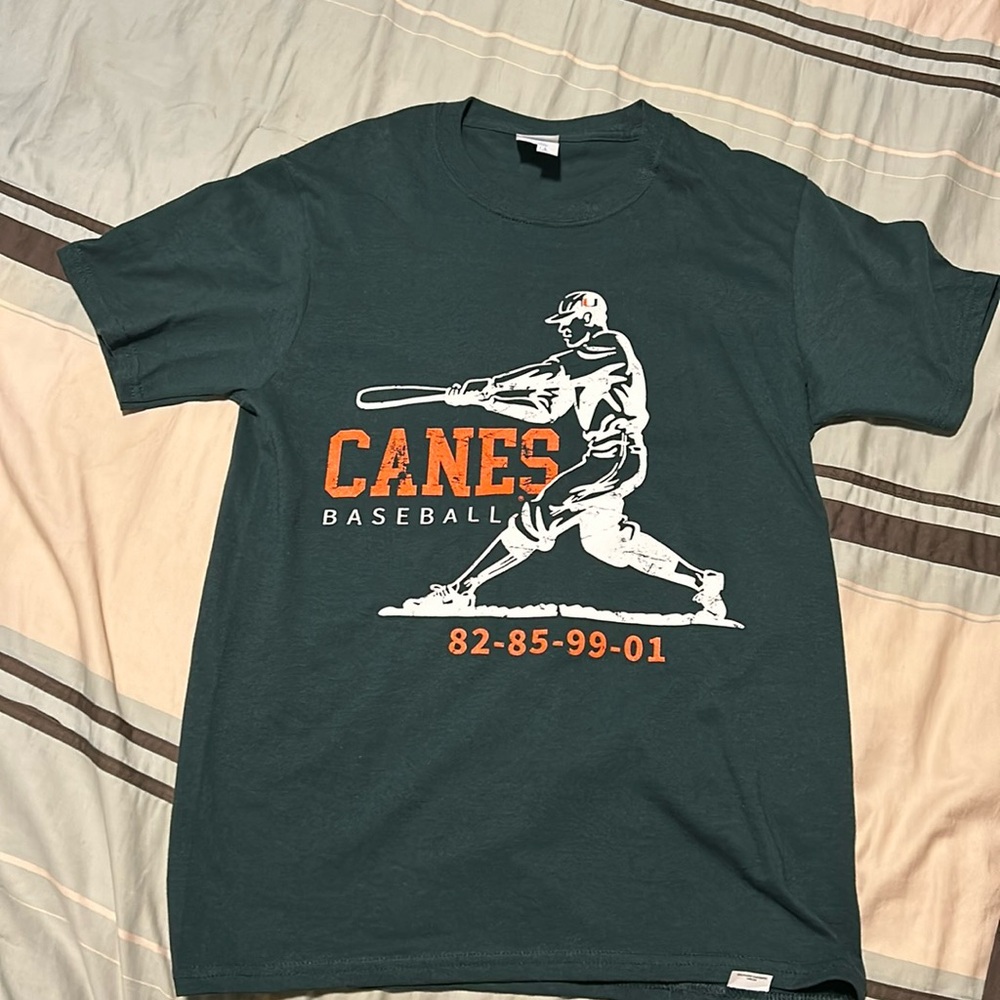 University of Miami Hurricanes Baseball Youth Shirt